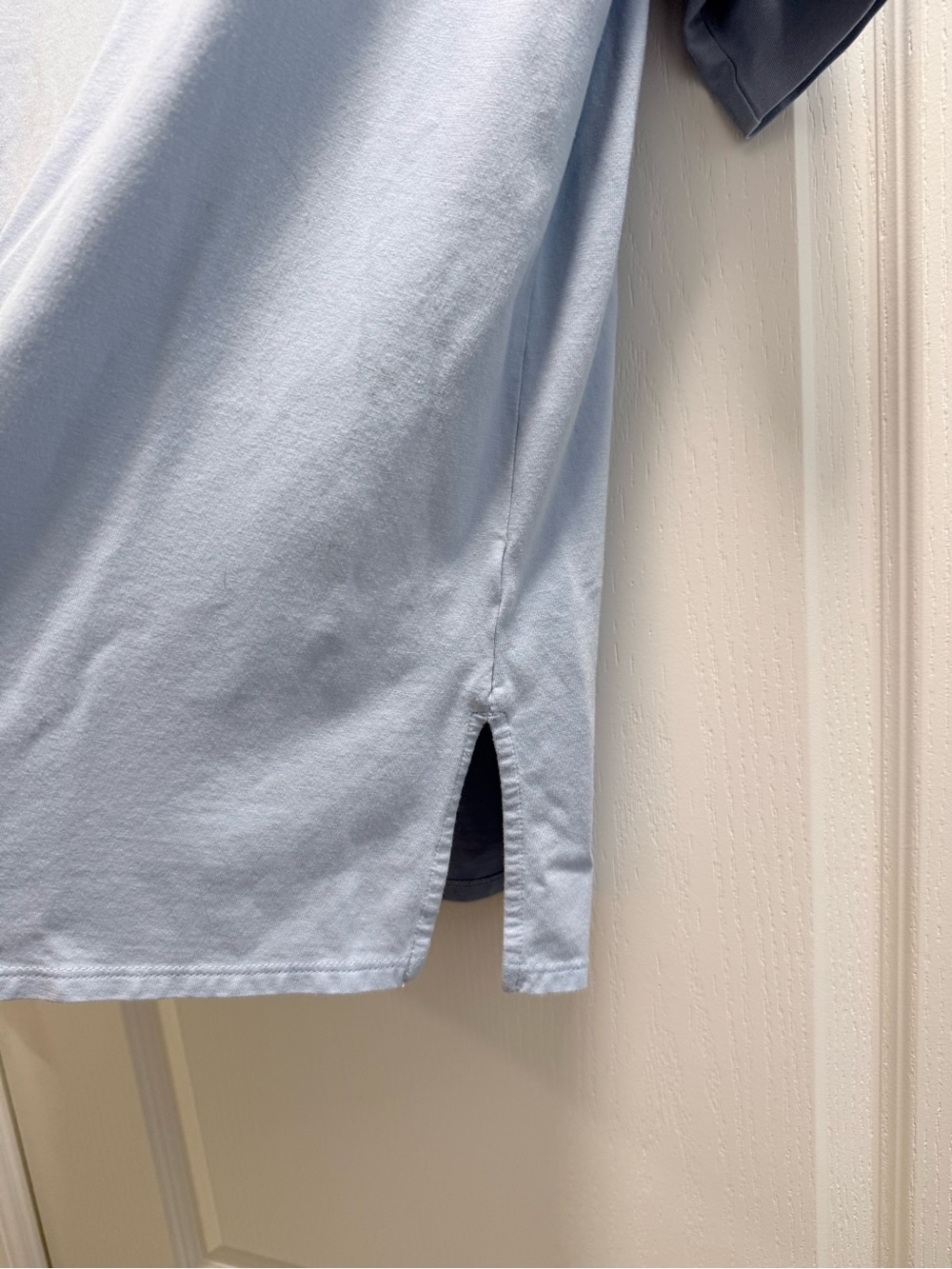 J. Jill Light Blue Short-Sleeve Crew Tunic - Picture 2 of 5